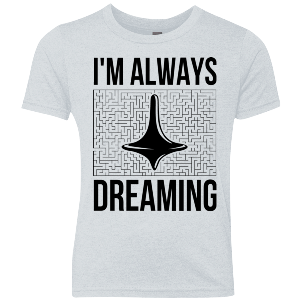 T-Shirts Heather White / YXS Always dreaming Youth Triblend T-Shirt