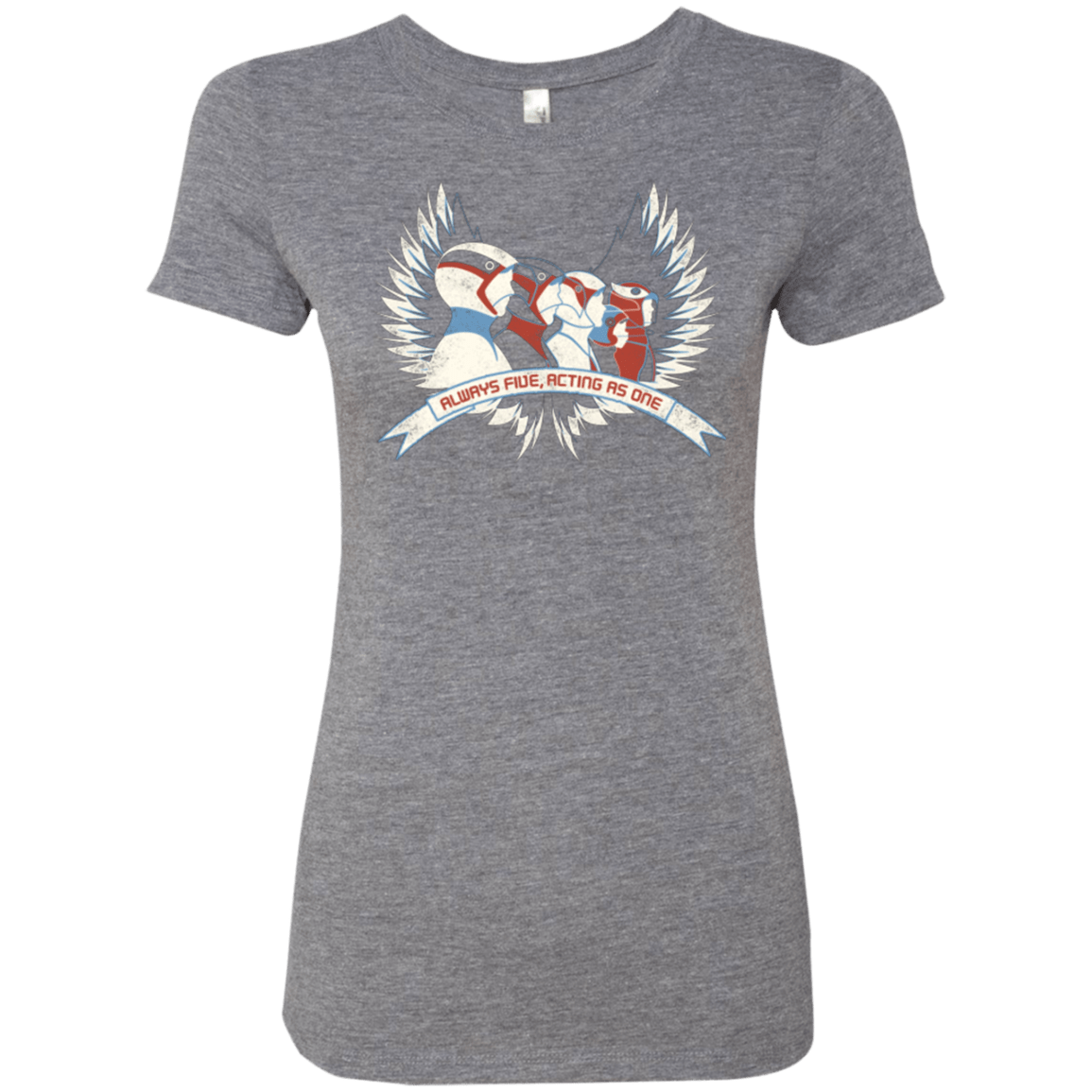 T-Shirts Premium Heather / Small Always Five Acting As One Women's Triblend T-Shirt