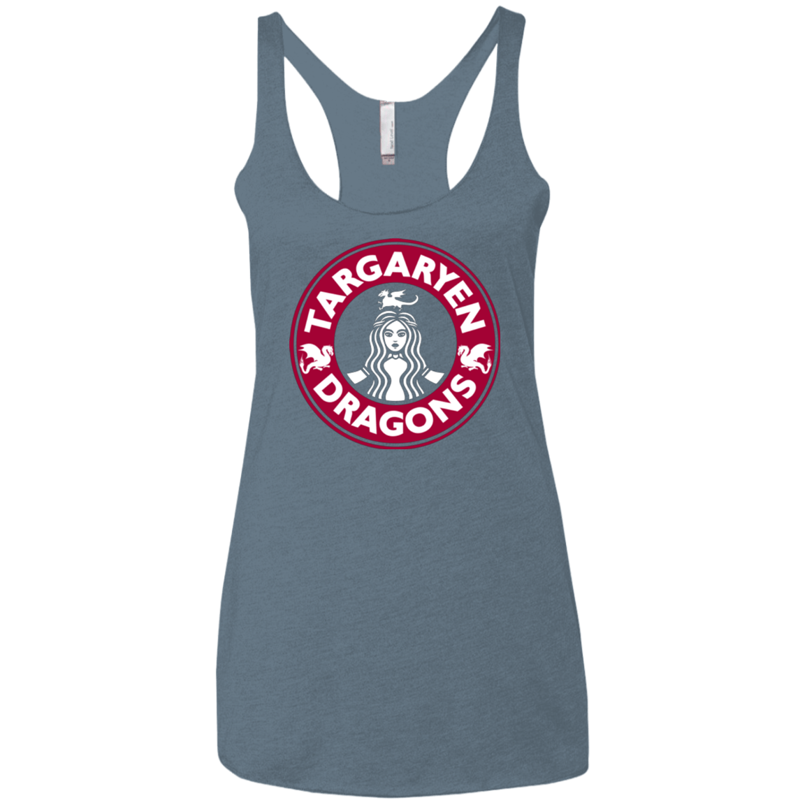 T-Shirts Indigo / X-Small Always Hot Women's Triblend Racerback Tank
