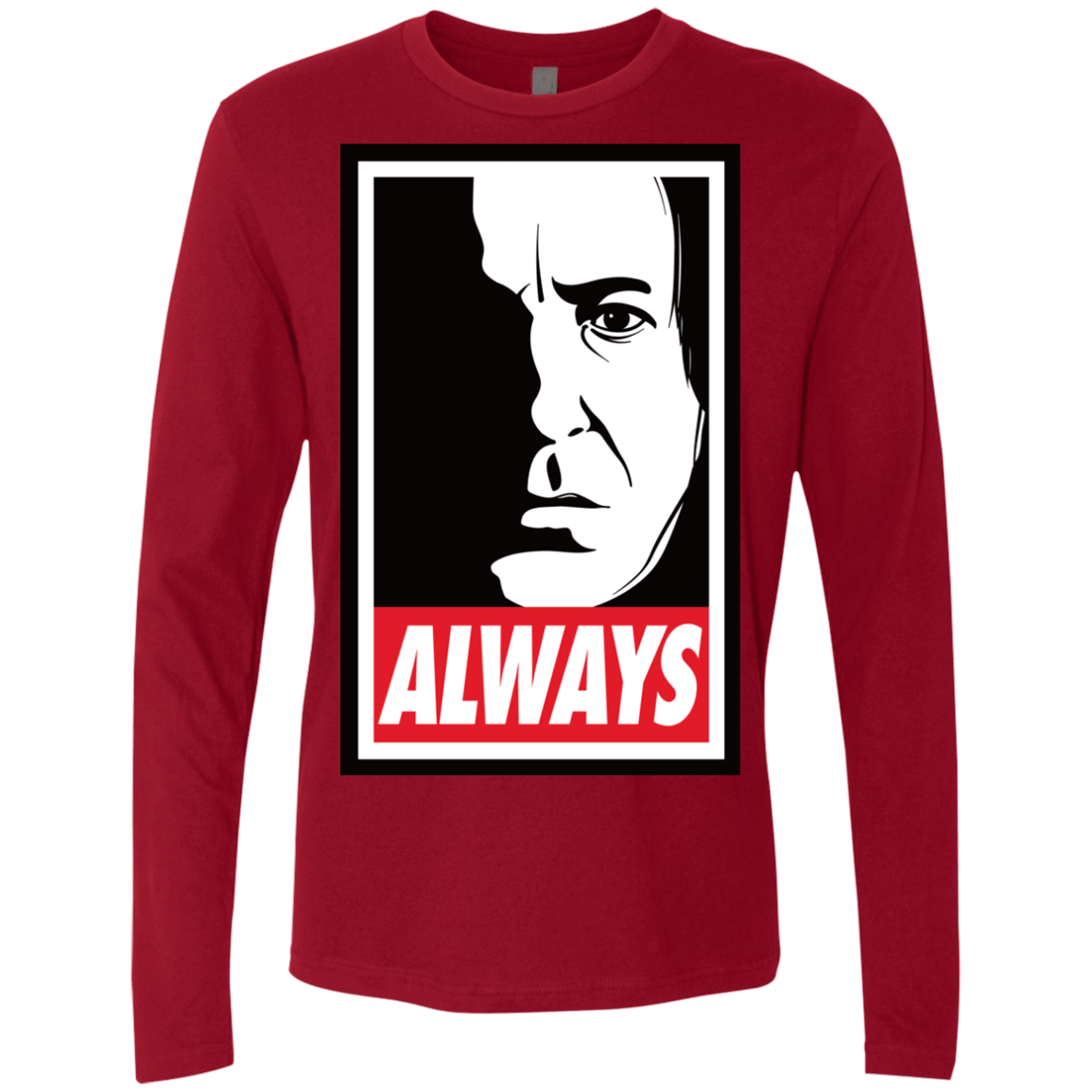 T-Shirts Cardinal / Small ALWAYS Men's Premium Long Sleeve