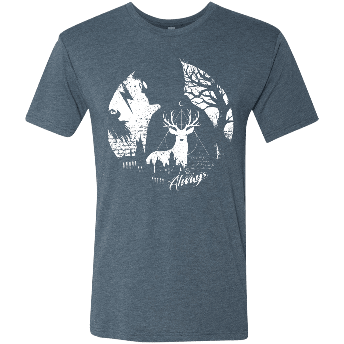 T-Shirts Indigo / Small Always Men's Triblend T-Shirt