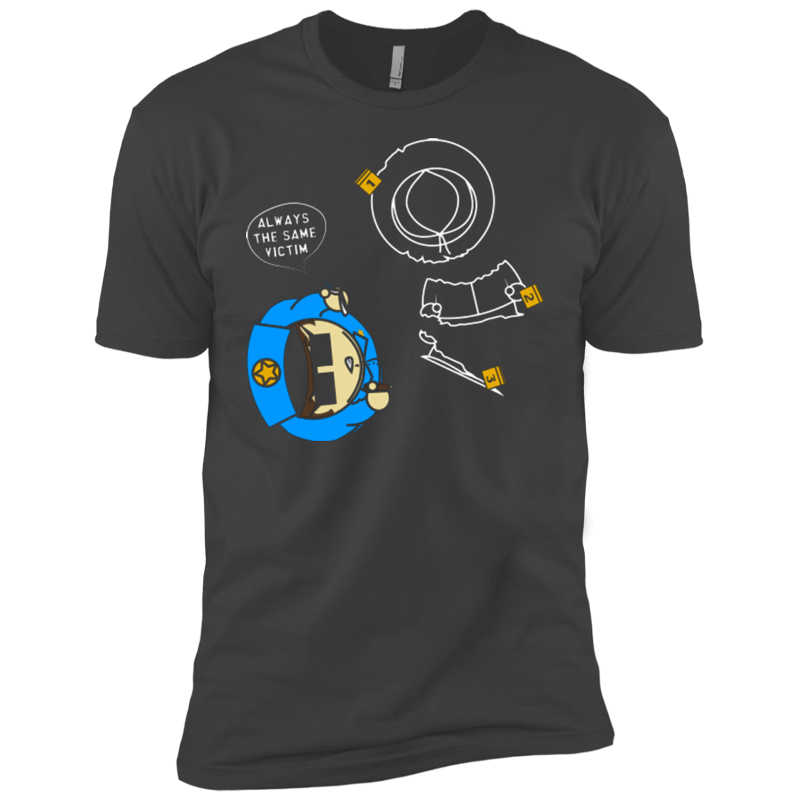 T-Shirts Heavy Metal / YXS ALWAYS THE SAME VICTIM Boys Premium T-Shirt