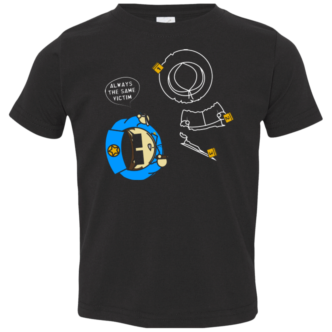 T-Shirts Black / 2T ALWAYS THE SAME VICTIM Toddler Premium T-Shirt