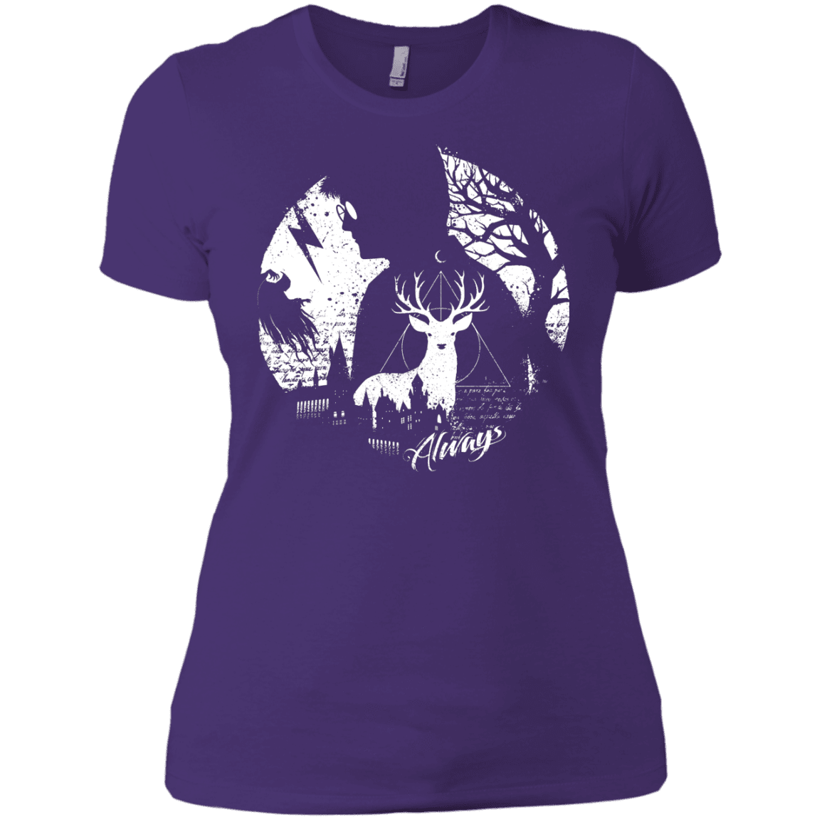 T-Shirts Purple Rush/ / X-Small Always Women's Premium T-Shirt
