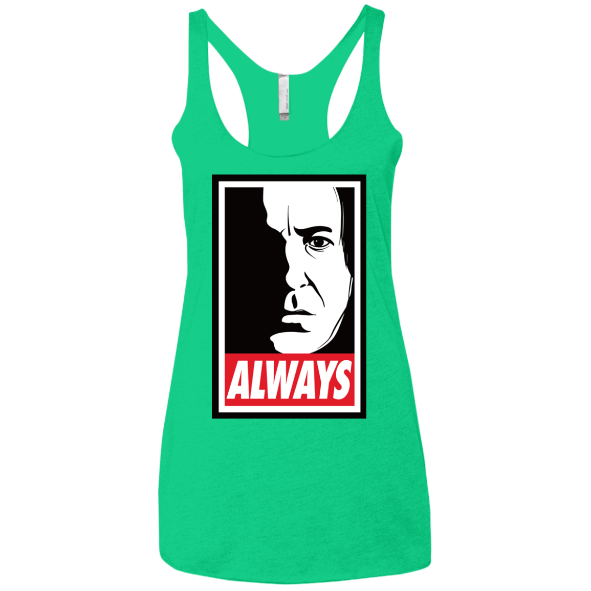 T-Shirts Envy / X-Small ALWAYS Women's Triblend Racerback Tank