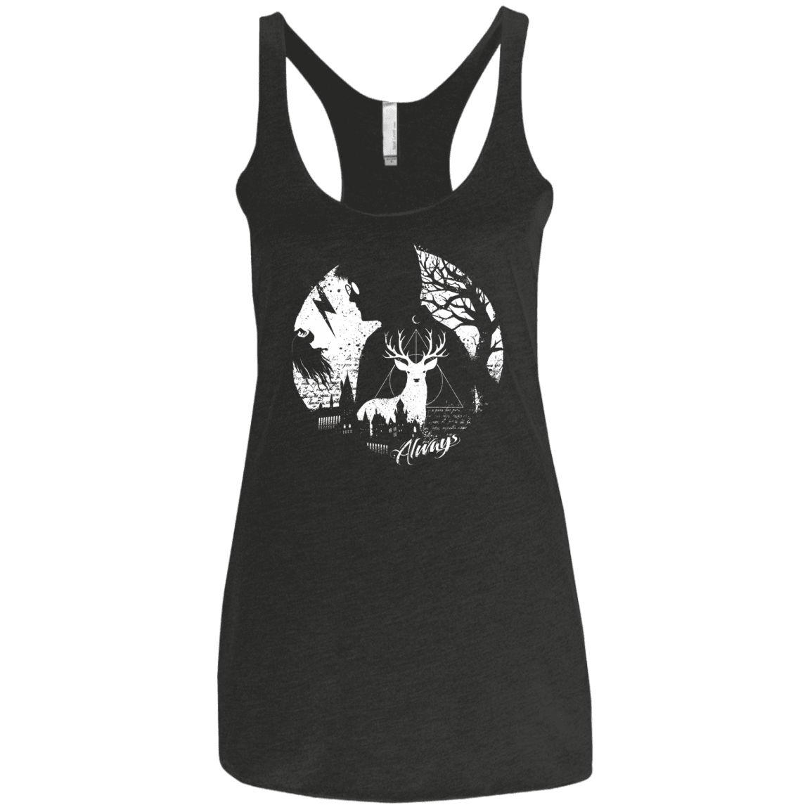 T-Shirts Vintage Black / X-Small Always Women's Triblend Racerback Tank