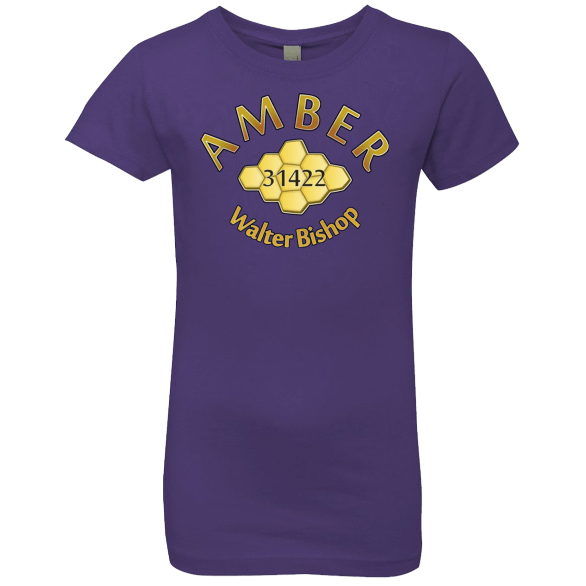 T-Shirts Purple Rush / YXS Amber Girls Premium T-Shirt