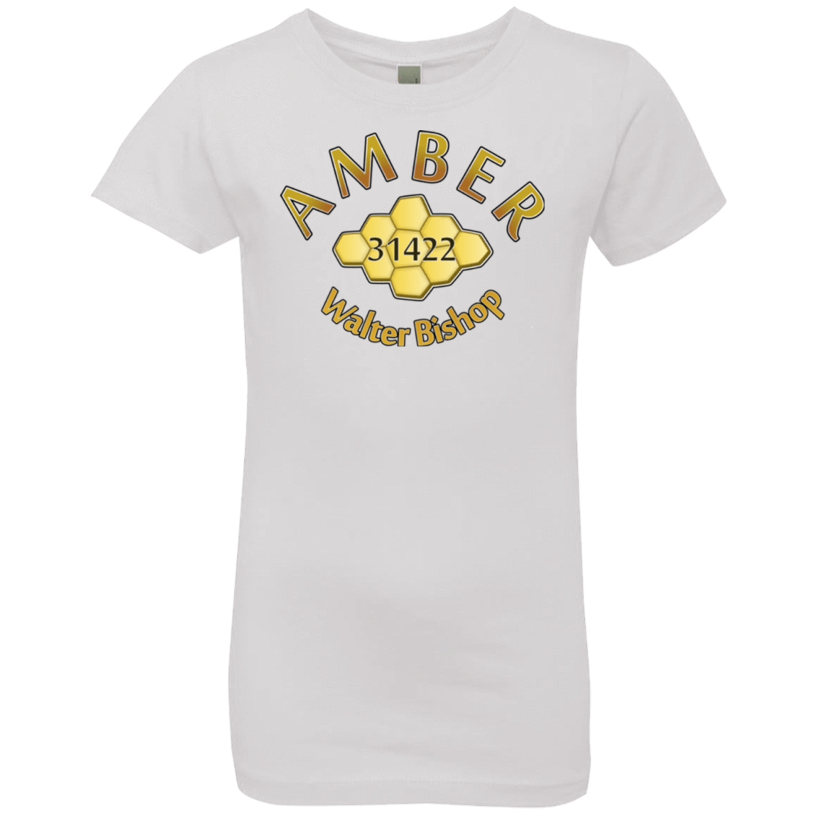 T-Shirts White / YXS Amber Girls Premium T-Shirt