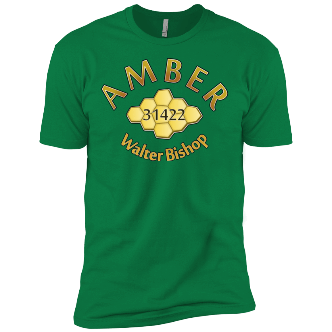 T-Shirts Kelly Green / X-Small Amber Men's Premium T-Shirt