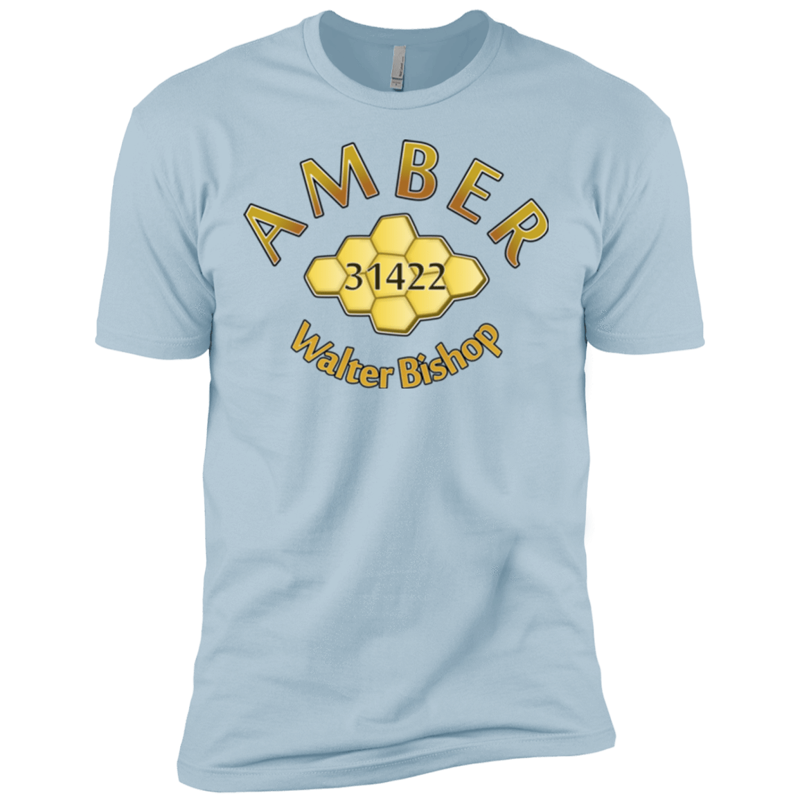 T-Shirts Light Blue / X-Small Amber Men's Premium T-Shirt