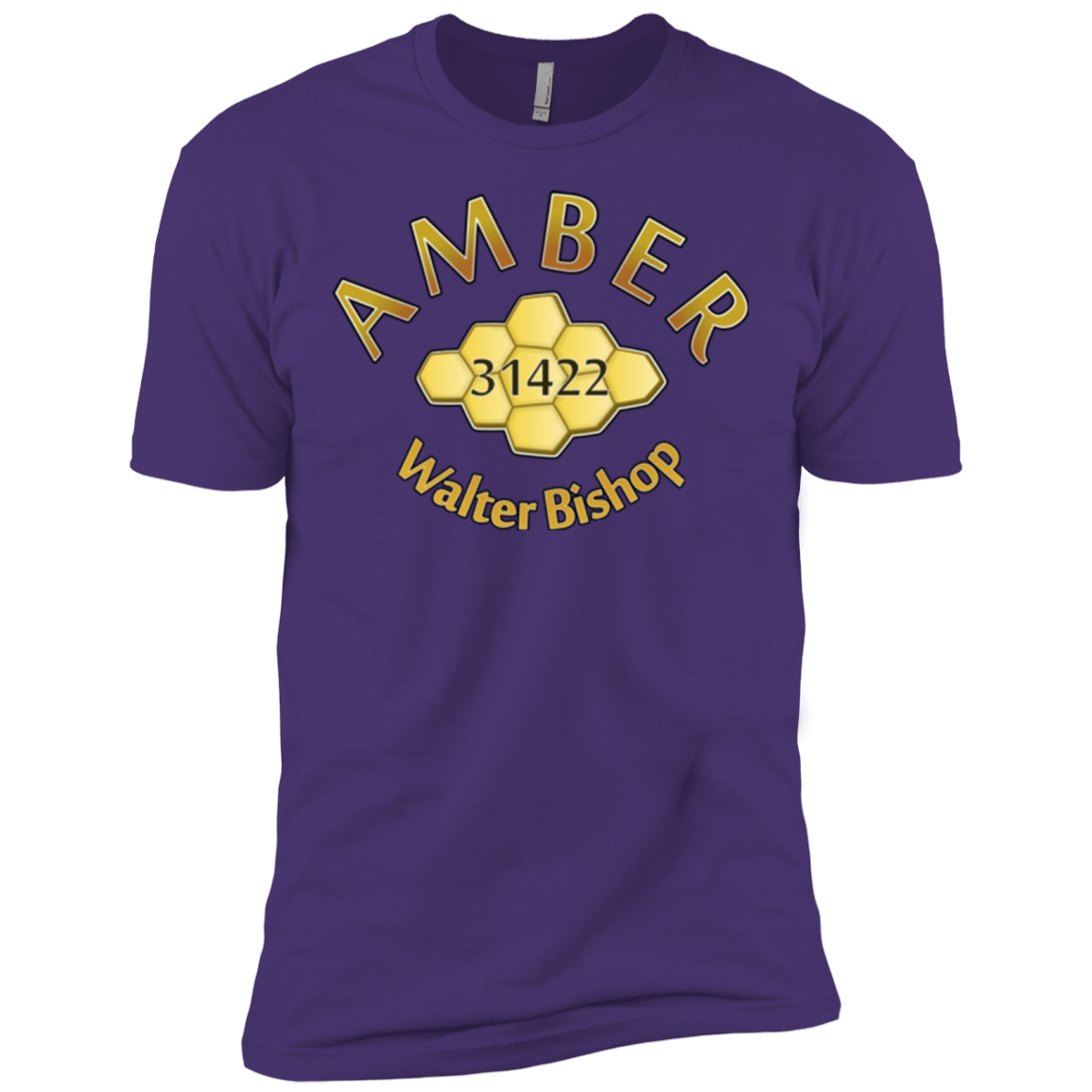 T-Shirts Purple / X-Small Amber Men's Premium T-Shirt