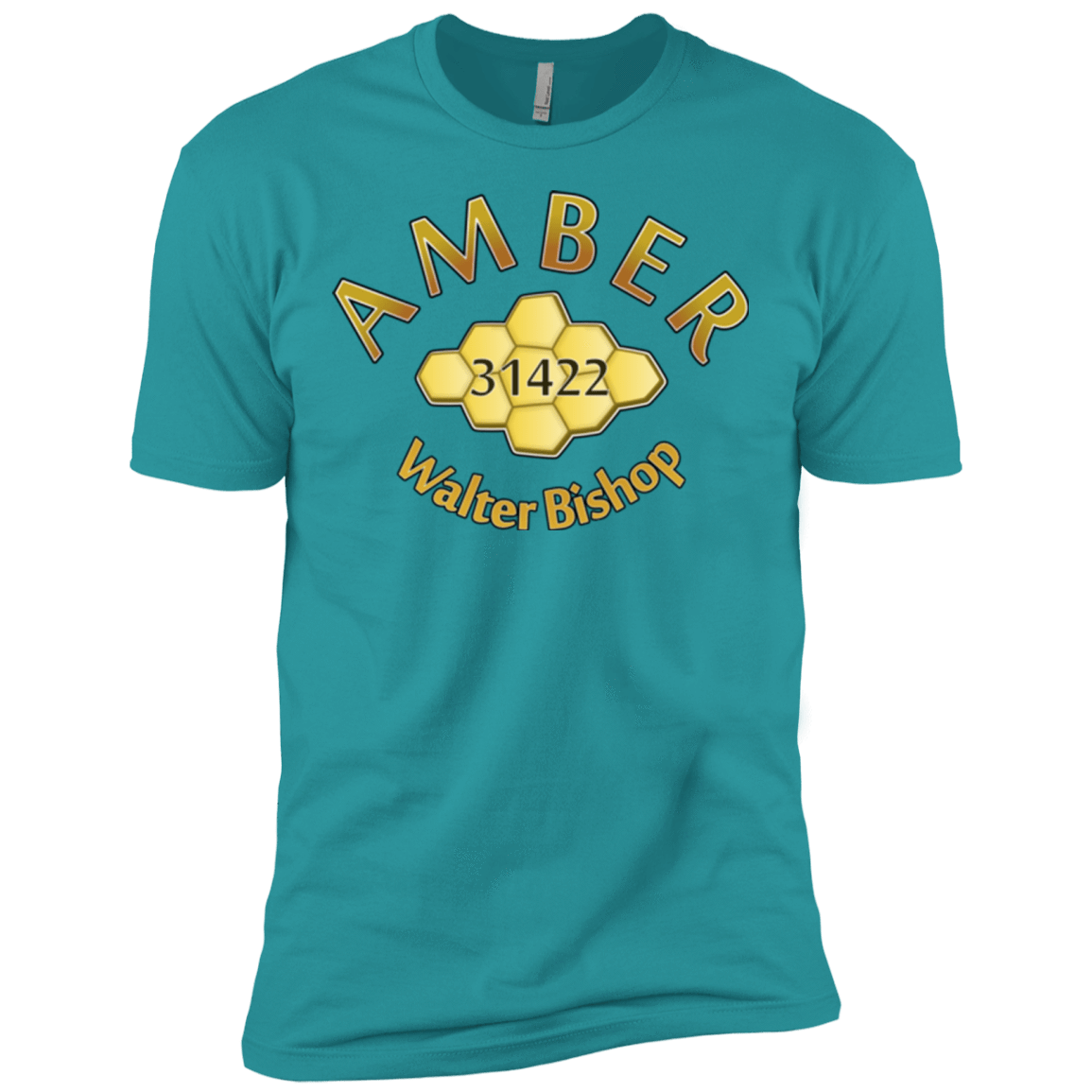 T-Shirts Tahiti Blue / X-Small Amber Men's Premium T-Shirt