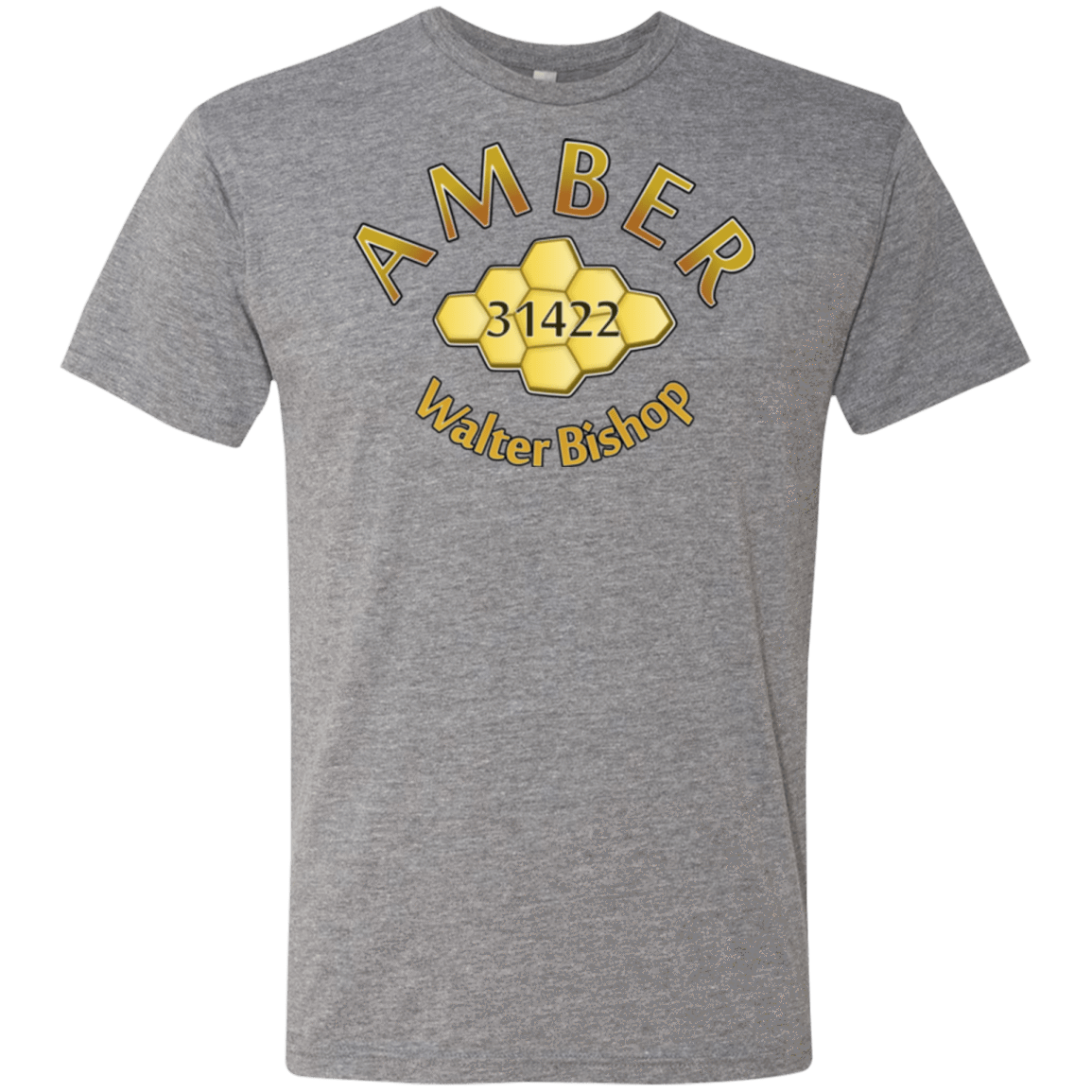 T-Shirts Premium Heather / Small Amber Men's Triblend T-Shirt