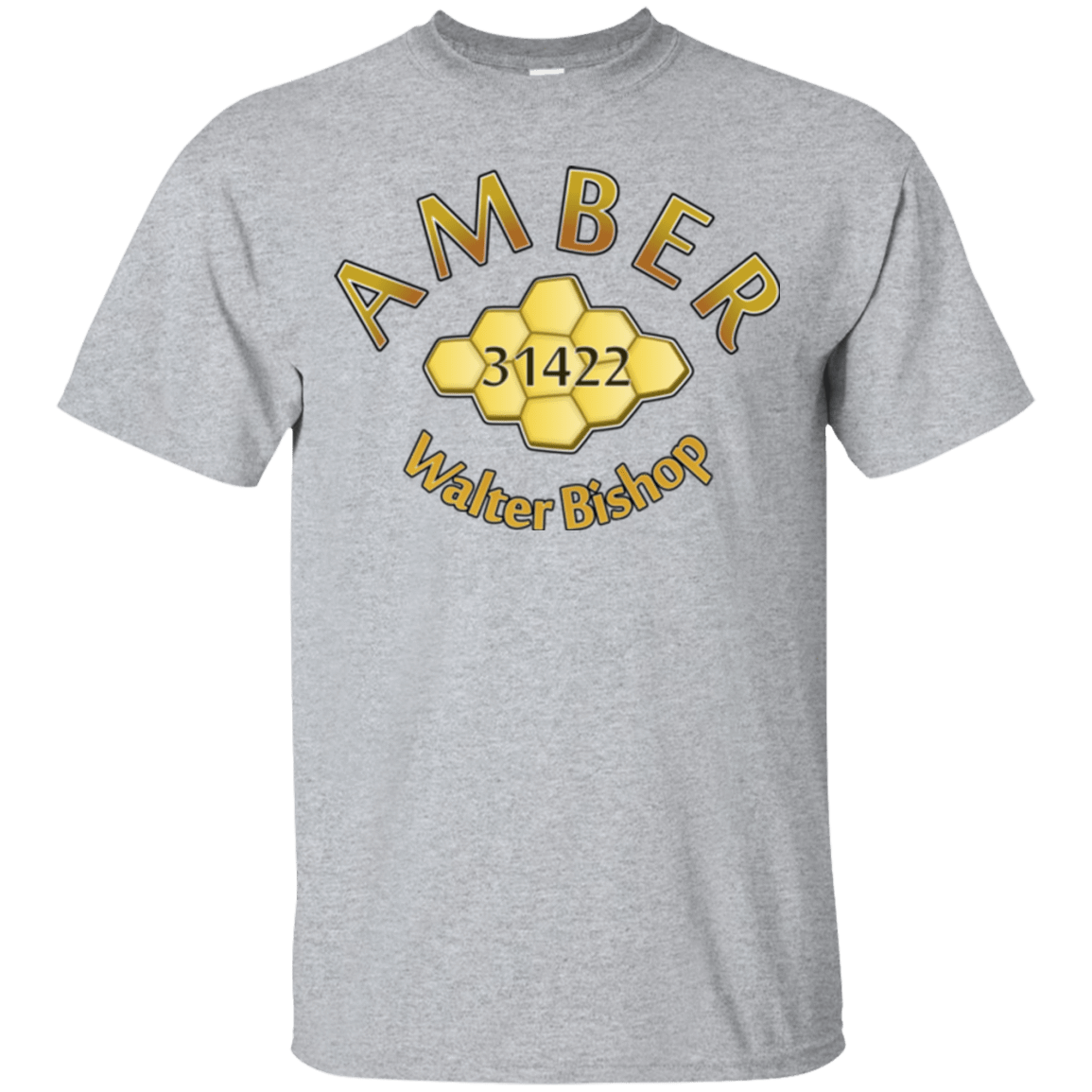 T-Shirts Sport Grey / Small Amber T-Shirt