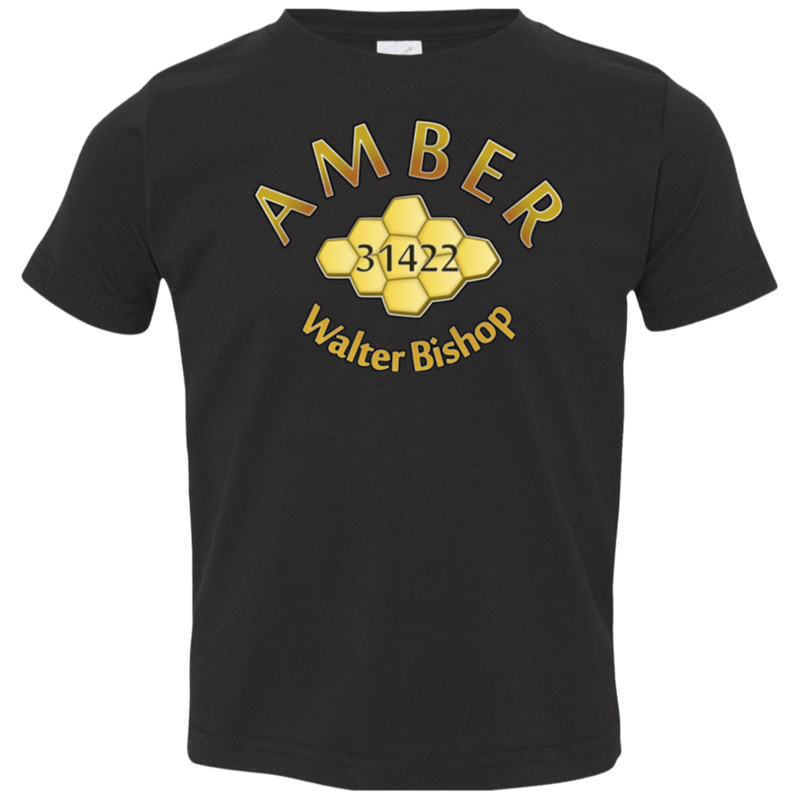 T-Shirts Black / 2T Amber Toddler Premium T-Shirt