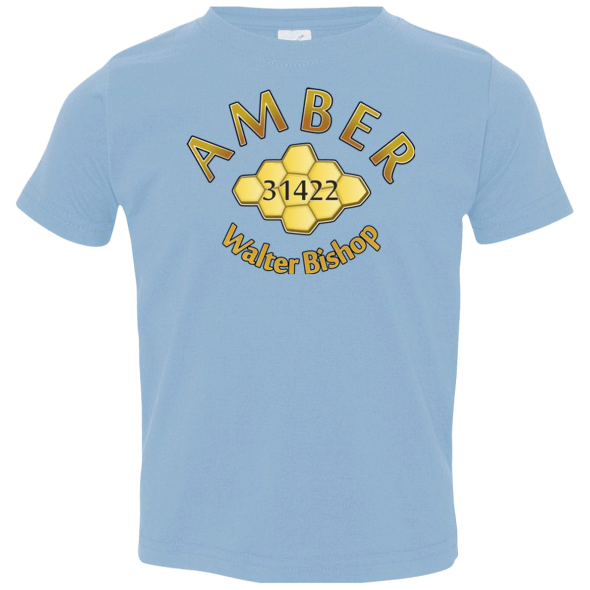 T-Shirts Light Blue / 2T Amber Toddler Premium T-Shirt