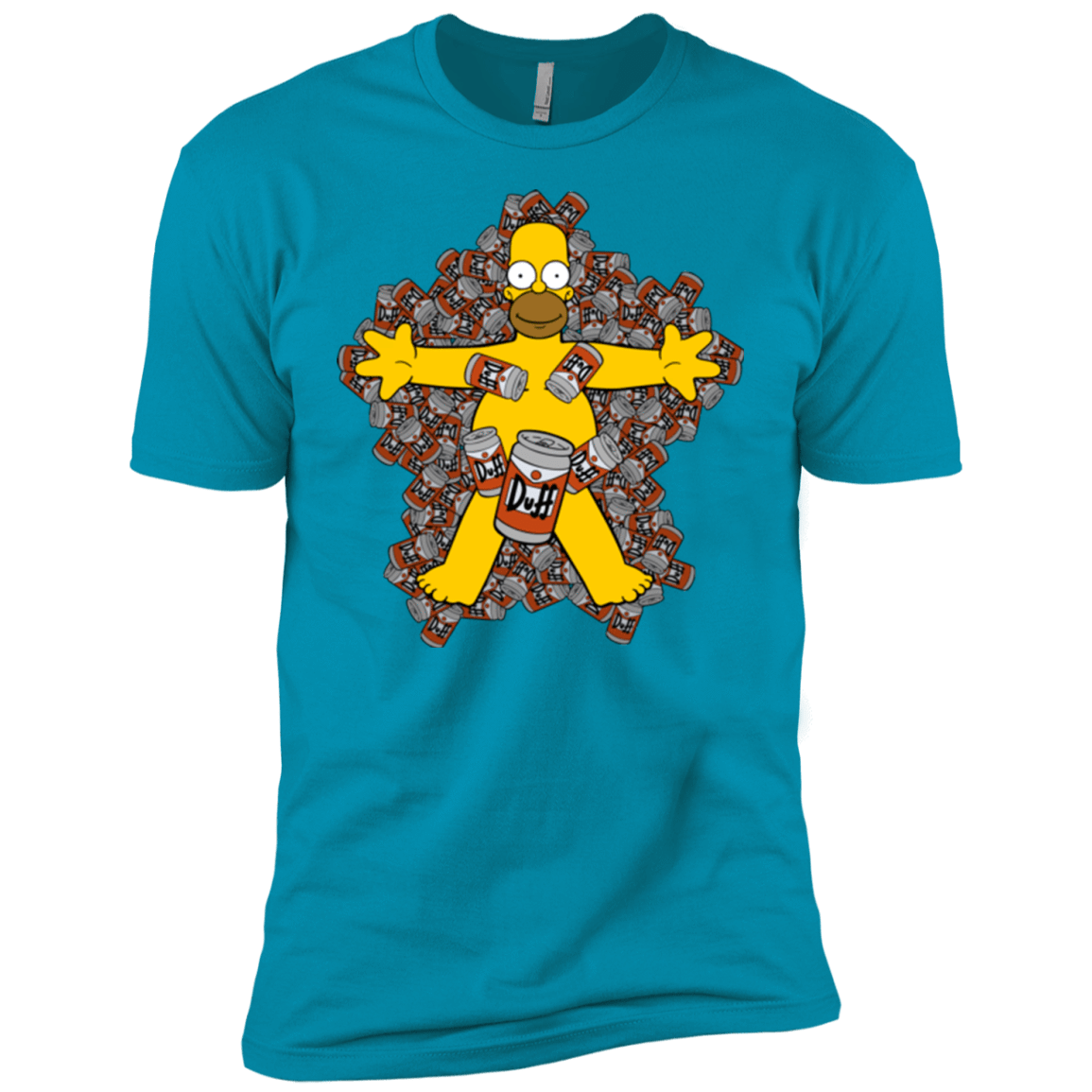 T-Shirts Turquoise / YXS American Duff Boys Premium T-Shirt