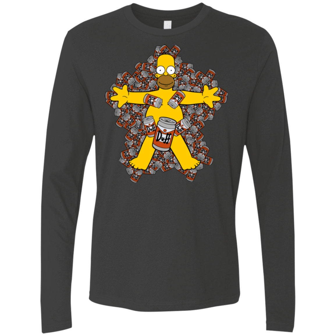 T-Shirts Heavy Metal / Small American Duff Men's Premium Long Sleeve