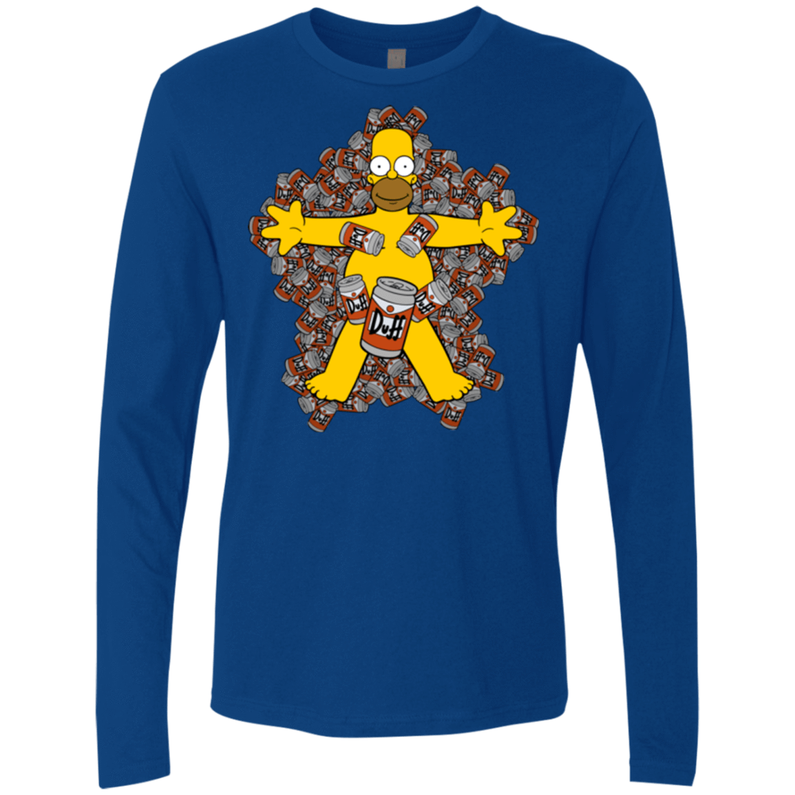 T-Shirts Royal / Small American Duff Men's Premium Long Sleeve