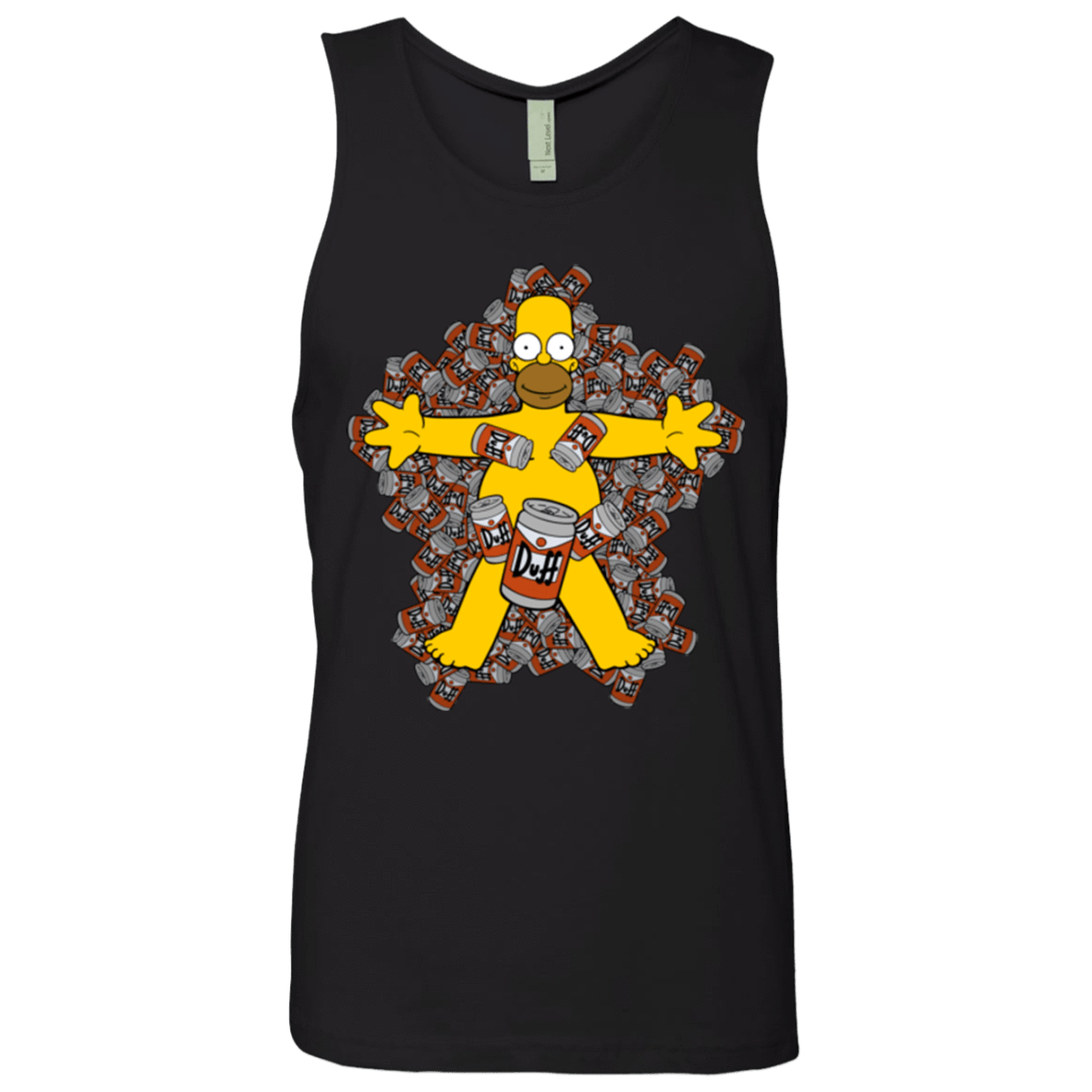 T-Shirts Black / Small American Duff Men's Premium Tank Top