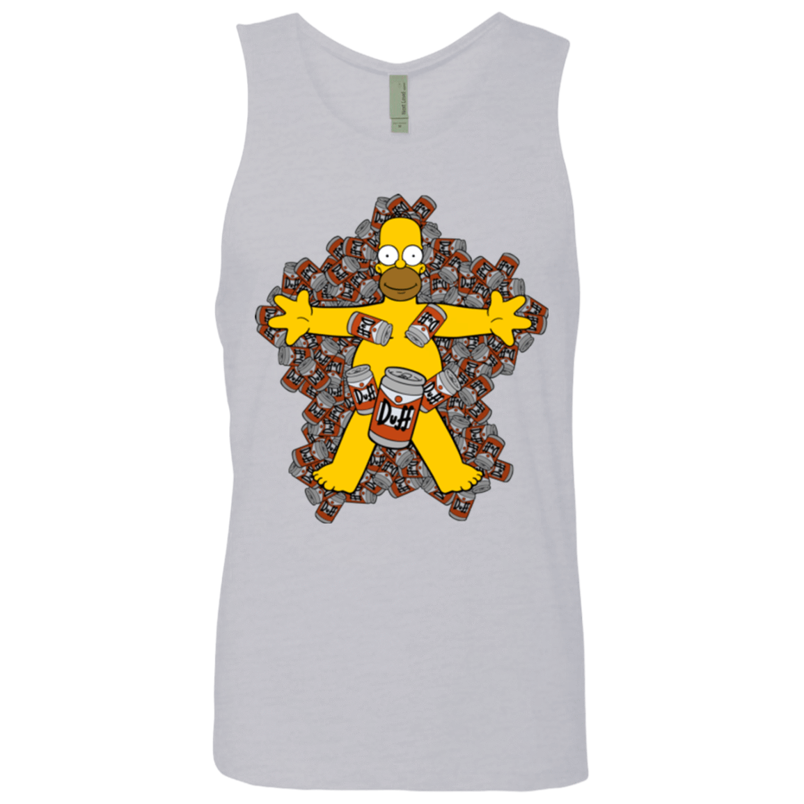 T-Shirts Heather Grey / Small American Duff Men's Premium Tank Top