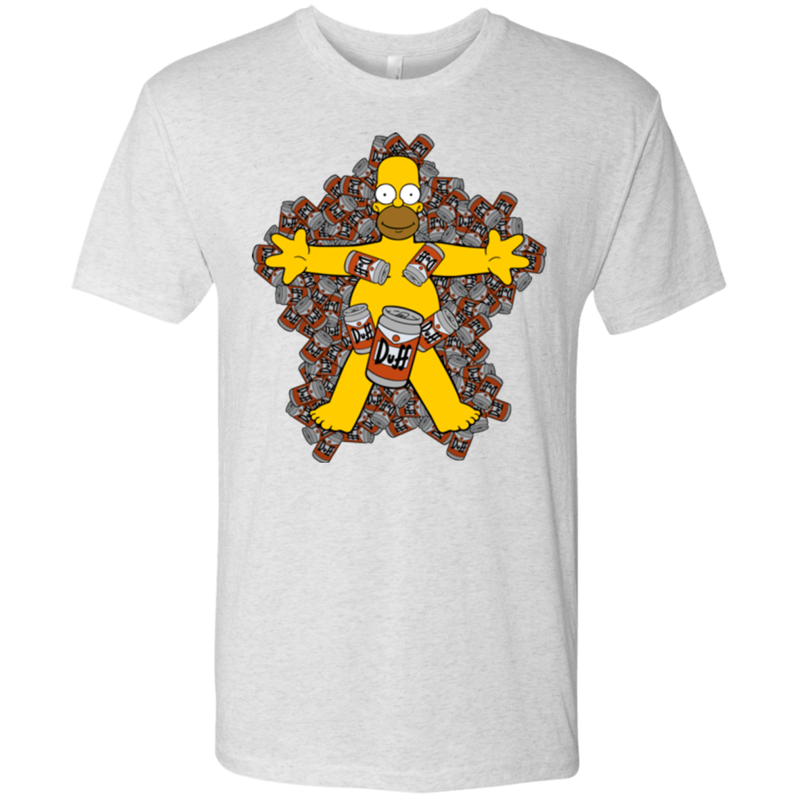 T-Shirts Heather White / Small American Duff Men's Triblend T-Shirt