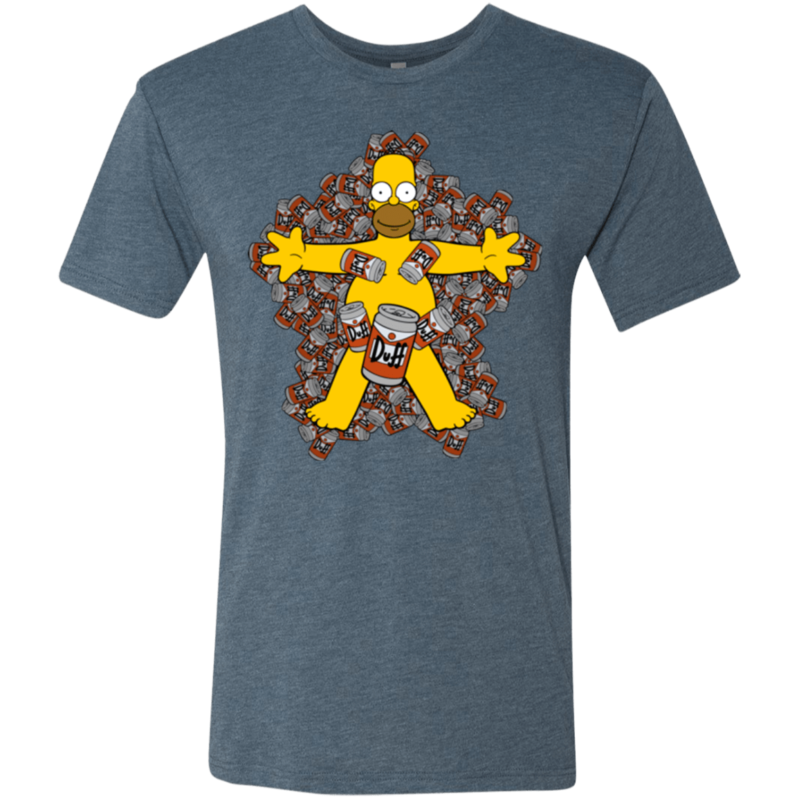 T-Shirts Indigo / Small American Duff Men's Triblend T-Shirt