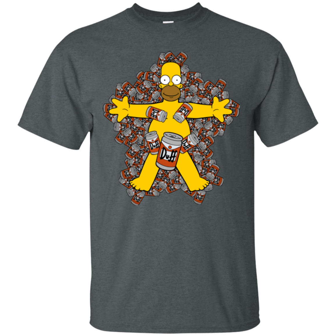 T-Shirts Dark Heather / Small American Duff T-Shirt