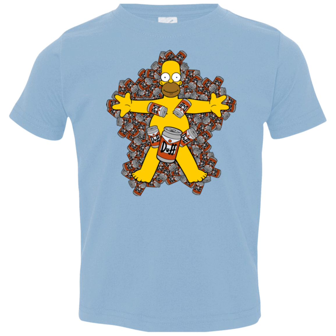 T-Shirts Light Blue / 2T American Duff Toddler Premium T-Shirt