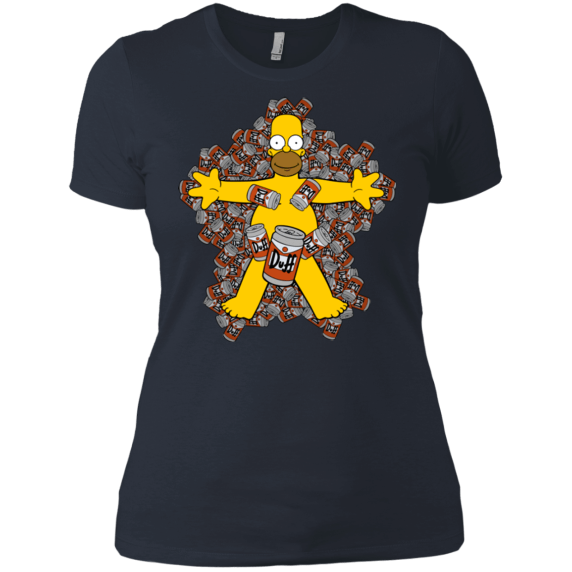 T-Shirts Indigo / X-Small American Duff Women's Premium T-Shirt