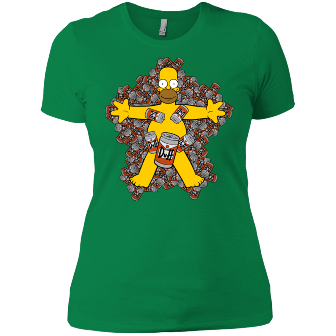 T-Shirts Kelly Green / X-Small American Duff Women's Premium T-Shirt