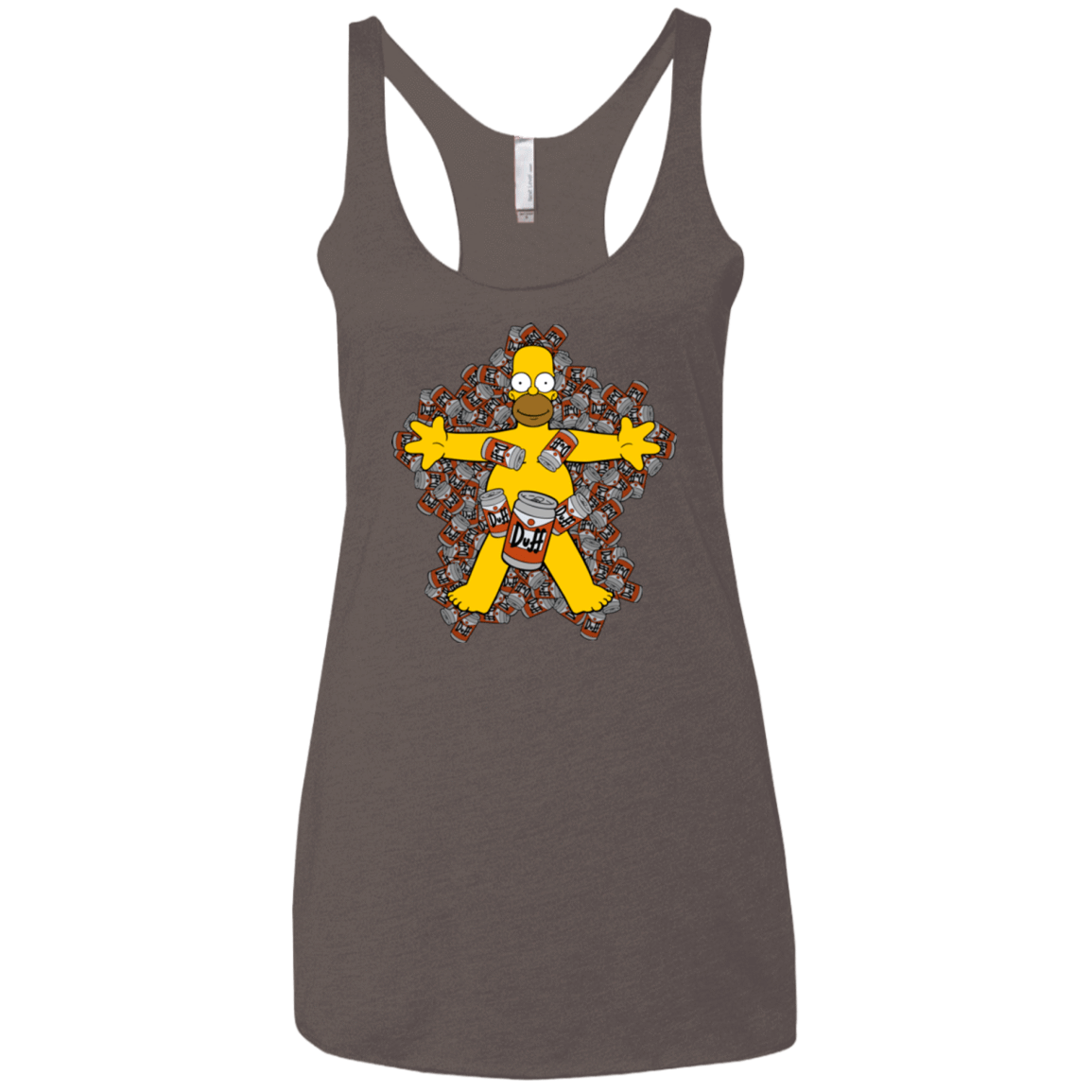 T-Shirts Macchiato / X-Small American Duff Women's Triblend Racerback Tank
