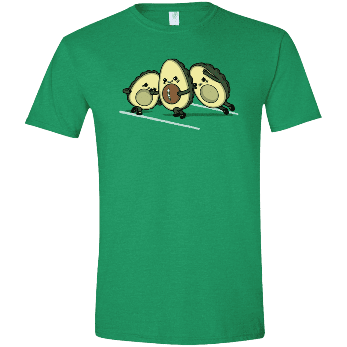 T-Shirts Heather Irish Green / M American Footbone Men's Semi-Fitted Softstyle