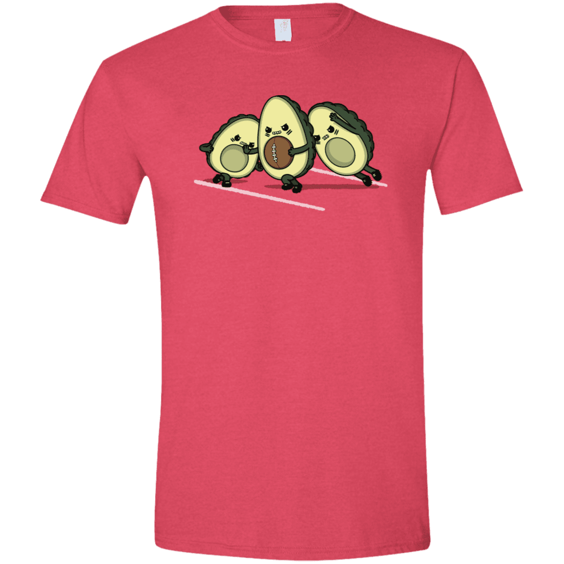 T-Shirts Heather Red / S American Footbone Men's Semi-Fitted Softstyle