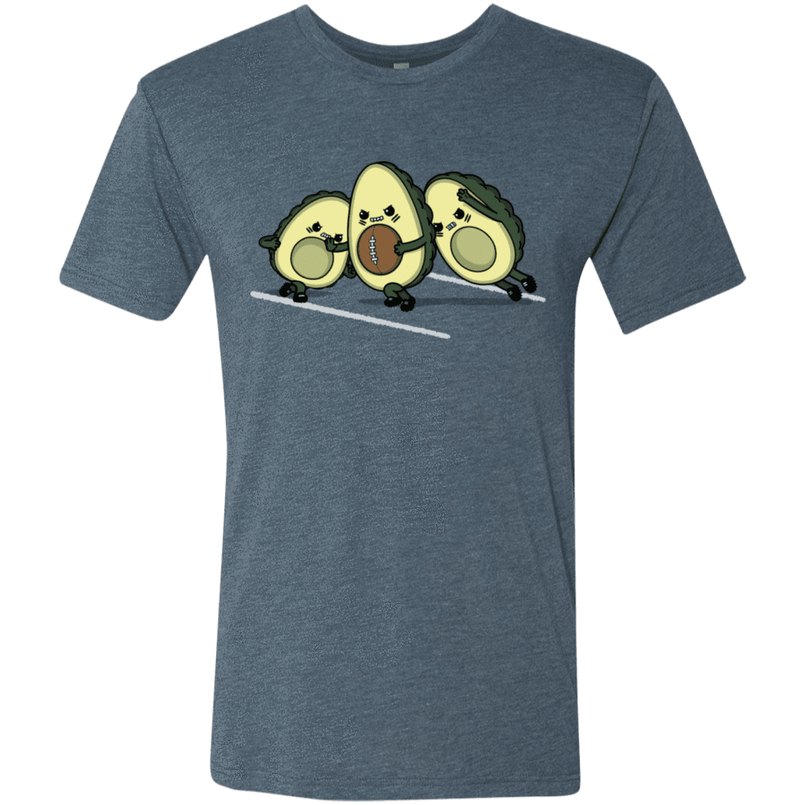 T-Shirts Indigo / S American Footbone Men's Triblend T-Shirt