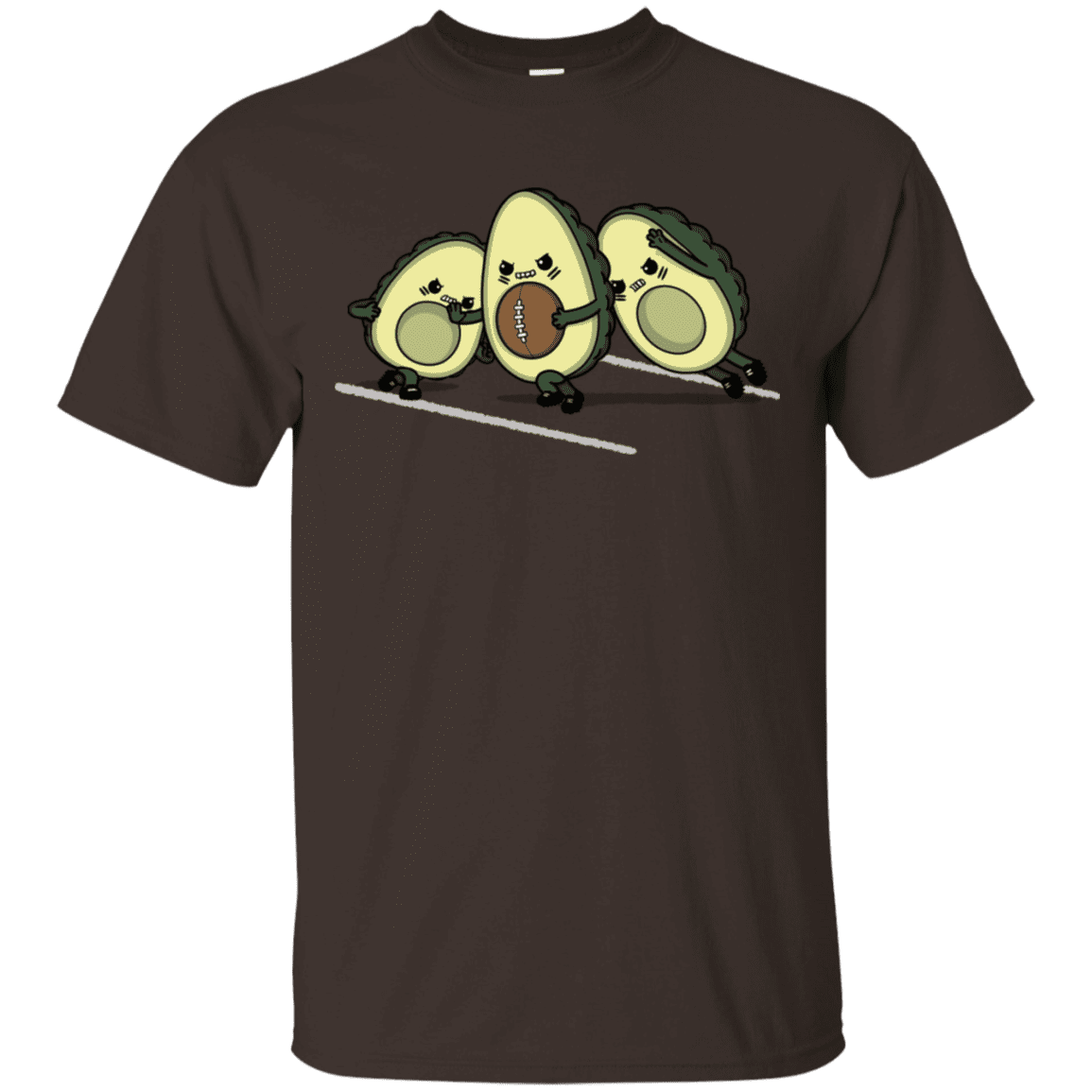 T-Shirts Dark Chocolate / S American Footbone T-Shirt