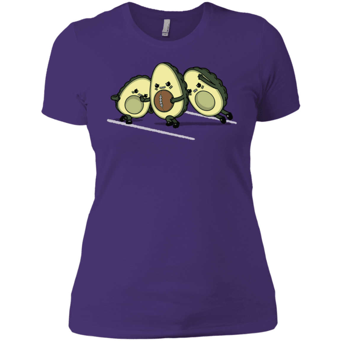 T-Shirts Purple Rush/ / X-Small American Footbone Women's Premium T-Shirt