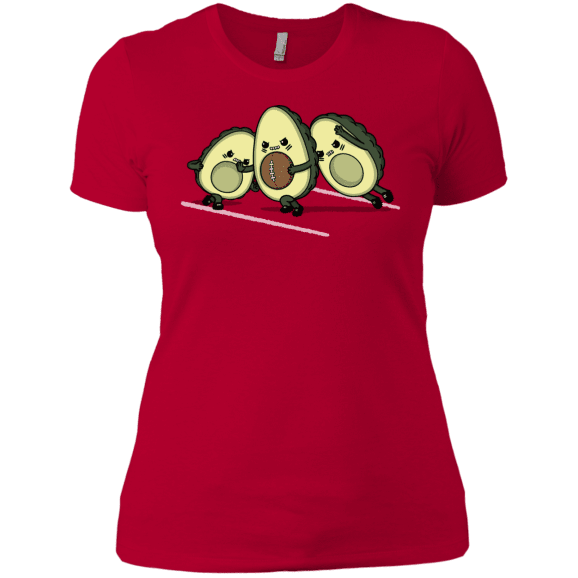 T-Shirts Red / X-Small American Footbone Women's Premium T-Shirt