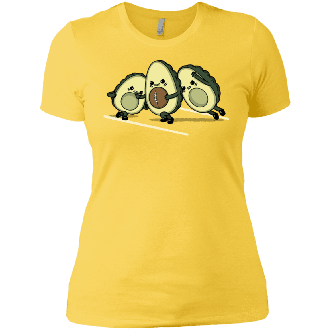 T-Shirts Vibrant Yellow / X-Small American Footbone Women's Premium T-Shirt