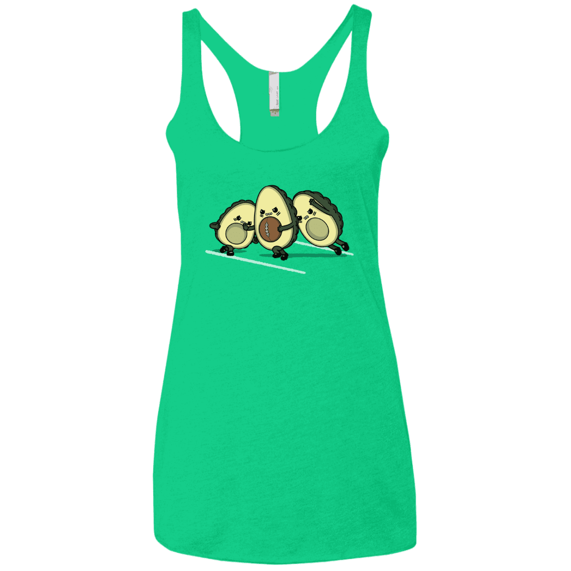 T-Shirts Envy / X-Small American Footbone Women's Triblend Racerback Tank