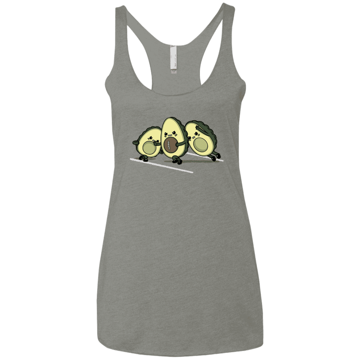 T-Shirts Venetian Grey / X-Small American Footbone Women's Triblend Racerback Tank