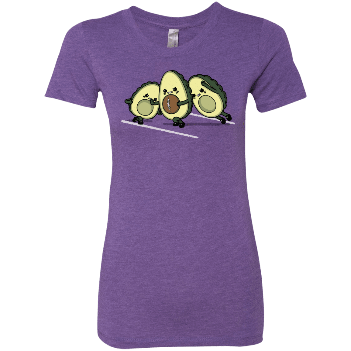 T-Shirts Purple Rush / S American Footbone Women's Triblend T-Shirt