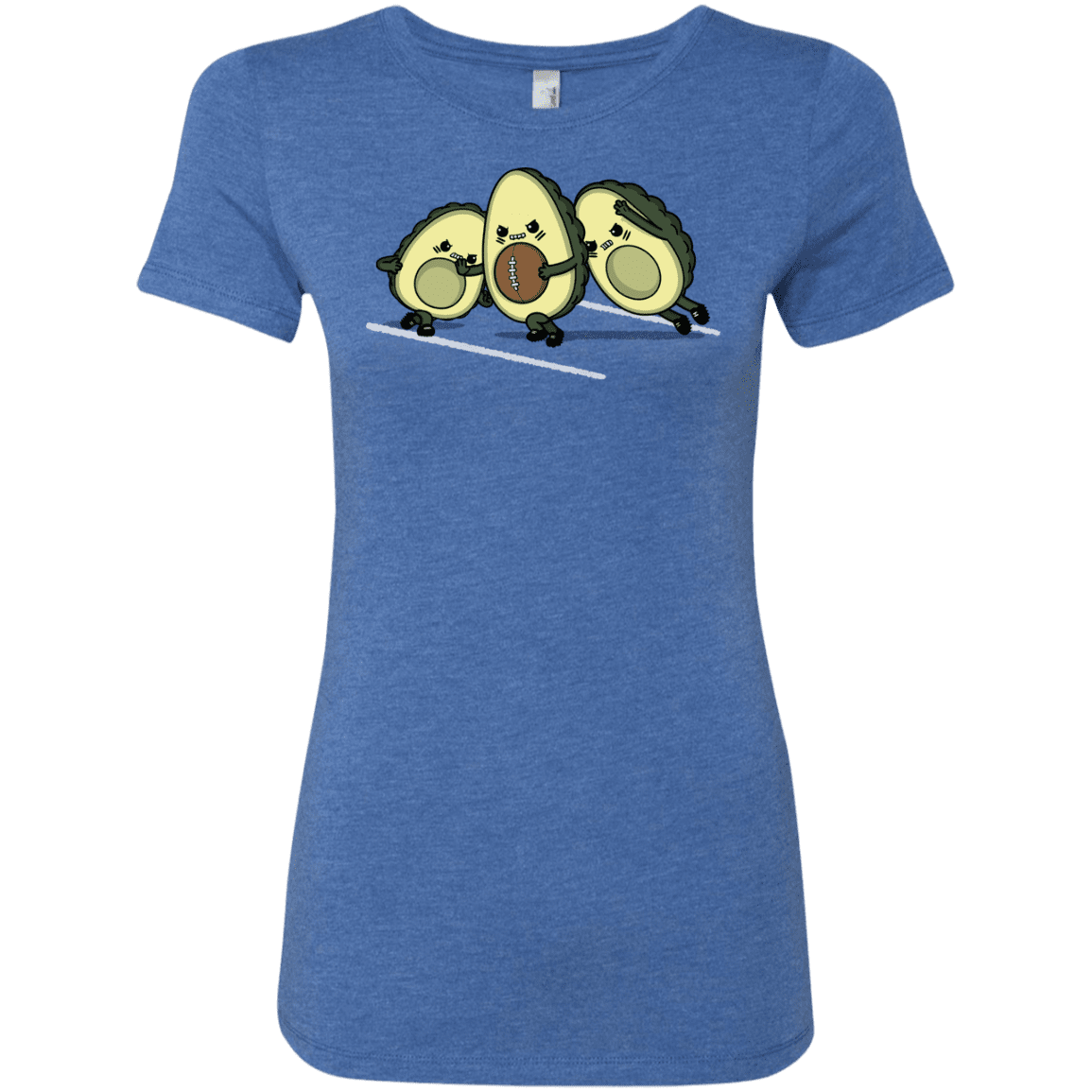 T-Shirts Vintage Royal / S American Footbone Women's Triblend T-Shirt