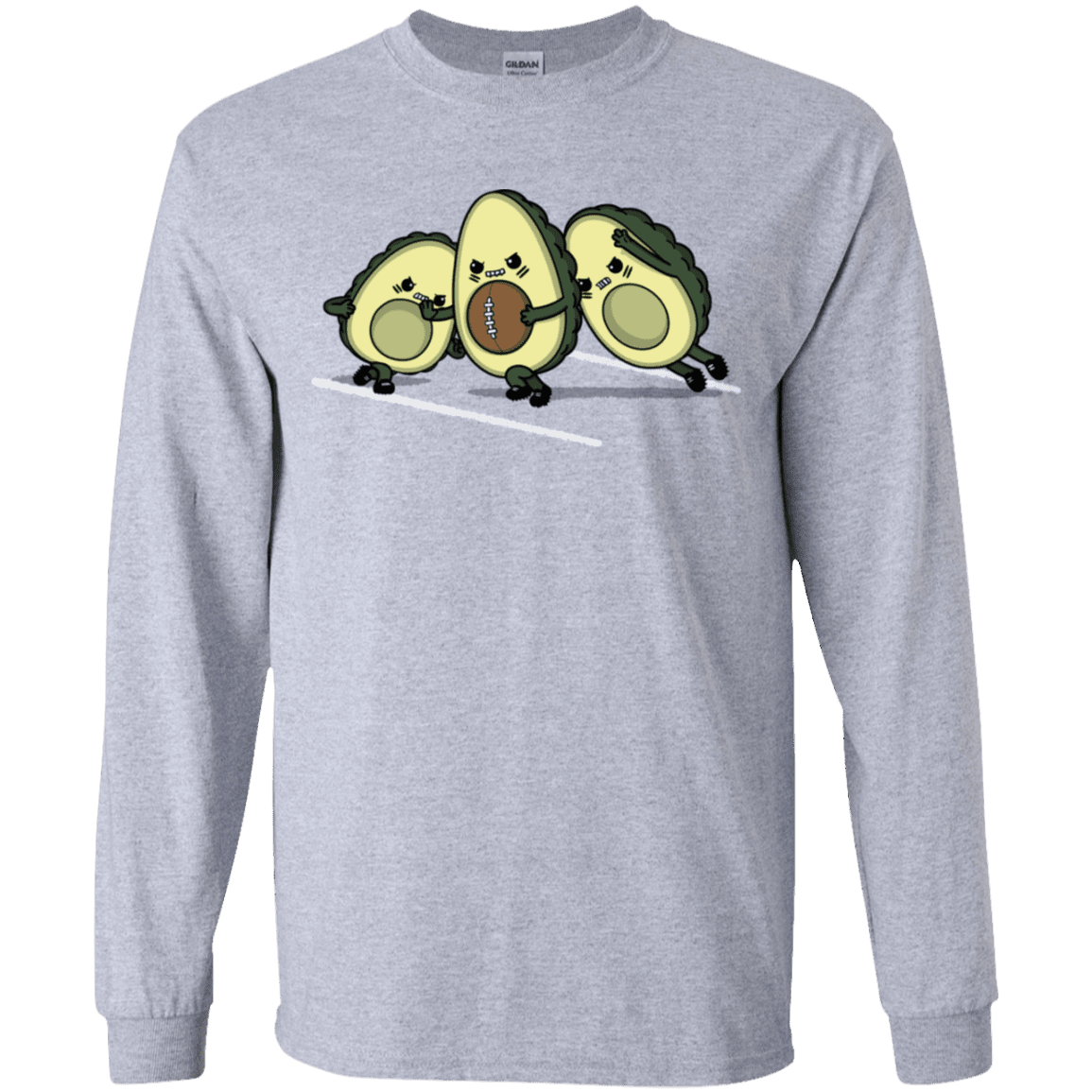 T-Shirts Sport Grey / YS American Footbone Youth Long Sleeve T-Shirt