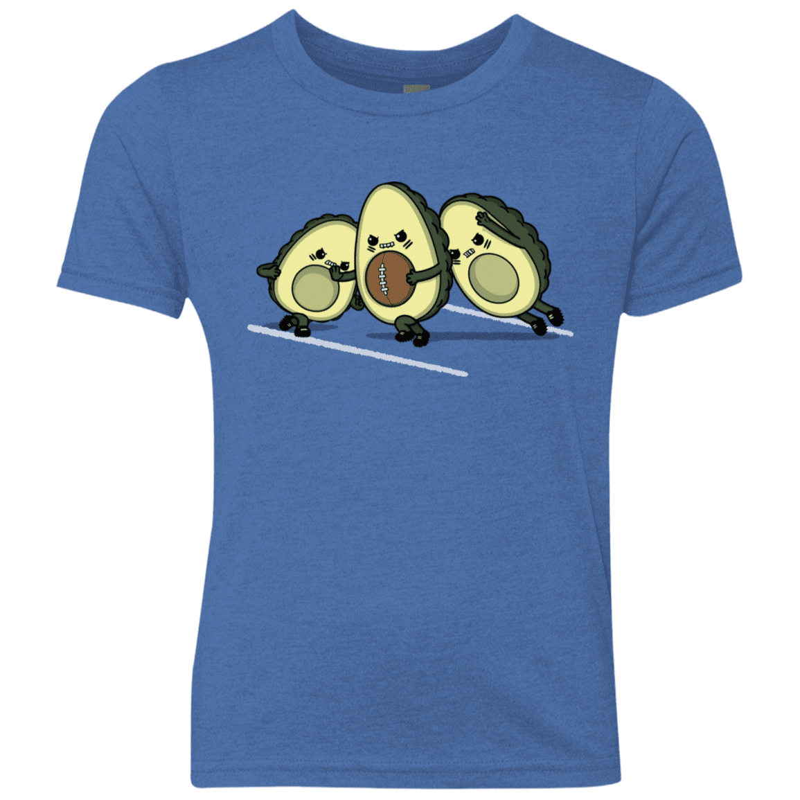 T-Shirts Vintage Royal / YXS American Footbone Youth Triblend T-Shirt