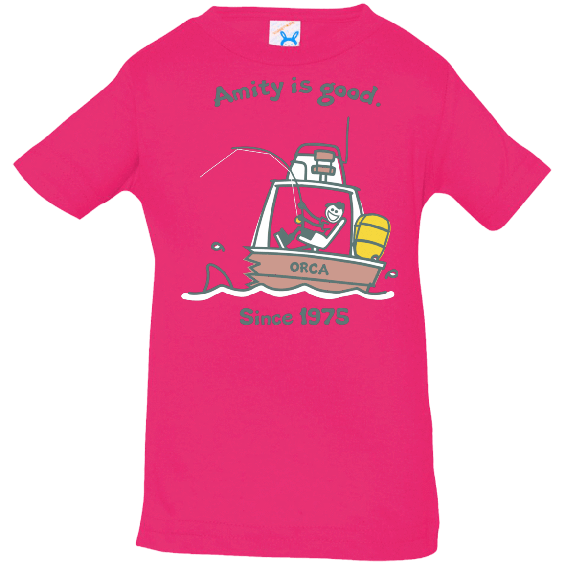 T-Shirts Hot Pink / 6 Months Amity Is Good Infant Premium T-Shirt