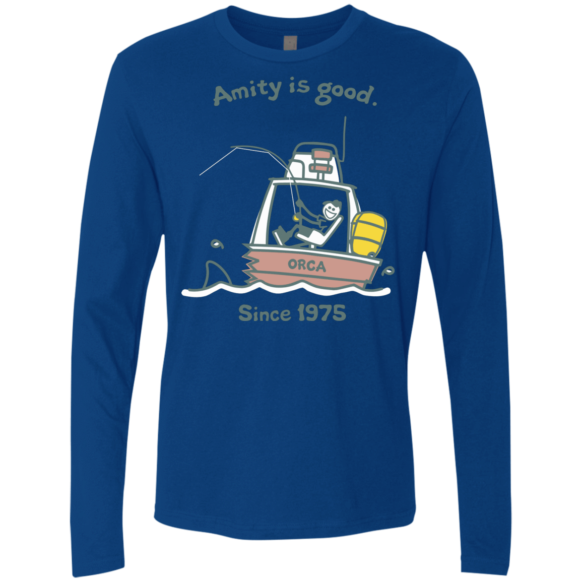 T-Shirts Royal / Small Amity Is Good Men's Premium Long Sleeve