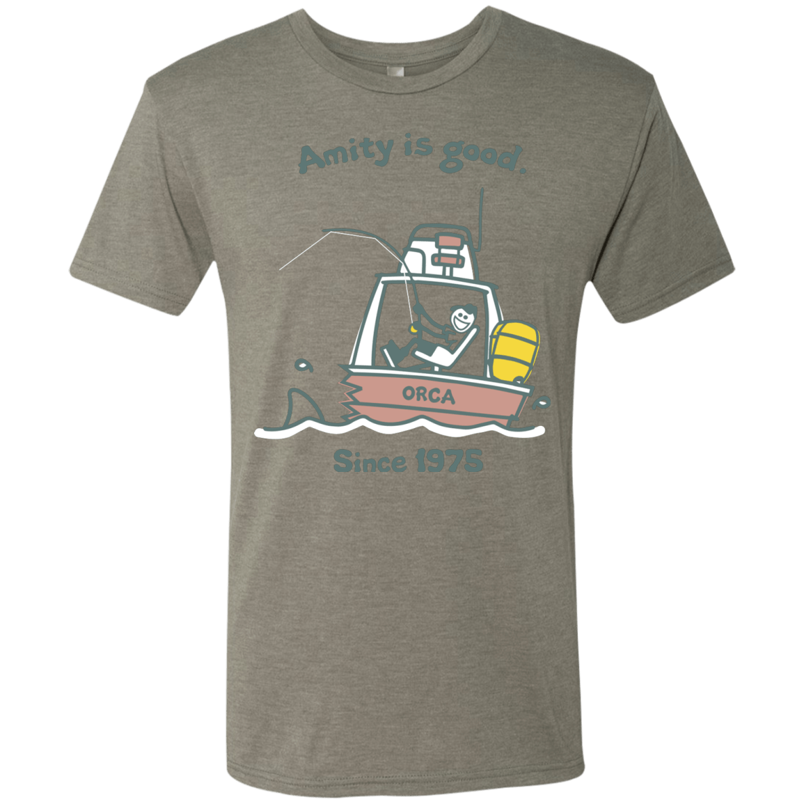 T-Shirts Venetian Grey / Small Amity Is Good Men's Triblend T-Shirt