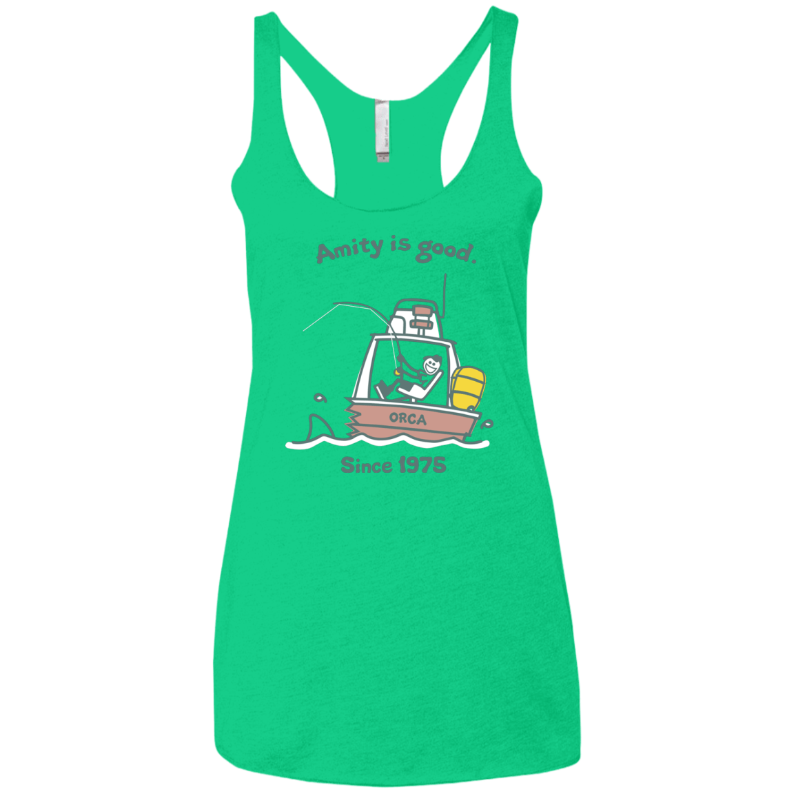 T-Shirts Envy / X-Small Amity Is Good Women's Triblend Racerback Tank