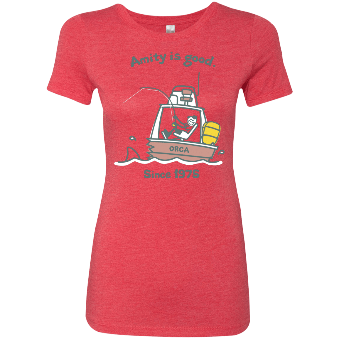 T-Shirts Vintage Red / Small Amity Is Good Women's Triblend T-Shirt